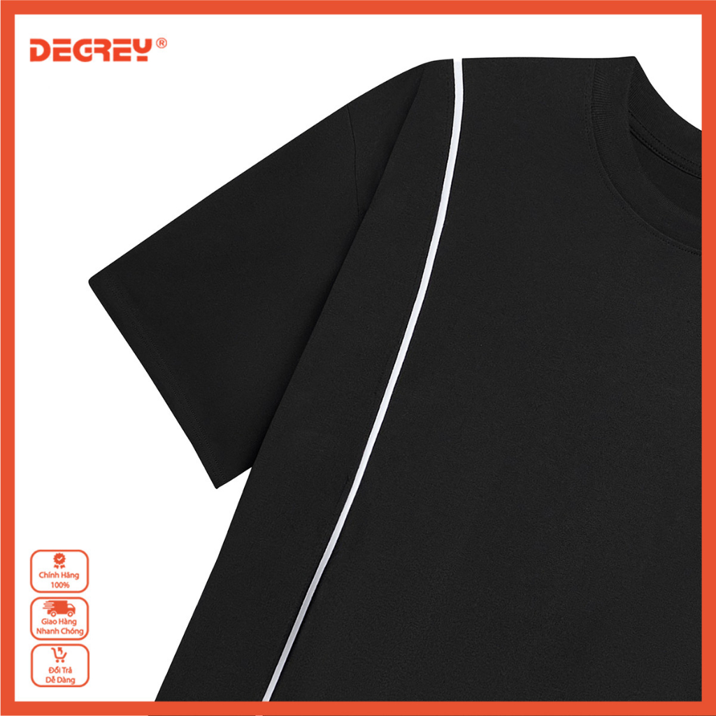 Tee Degrey IsUs Đen - USDE