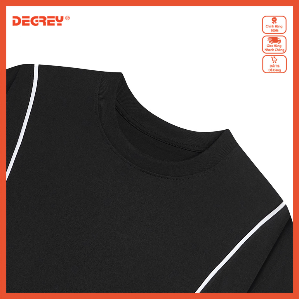 Tee Degrey IsUs Đen - USDE