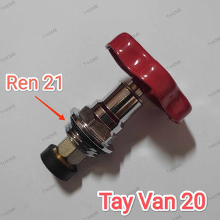 Tay vặn khóa thay thế van hàm ếch PPR 20