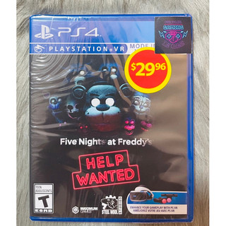 Đĩa game ps4/ps5 : five nights at freddy's: help wanted