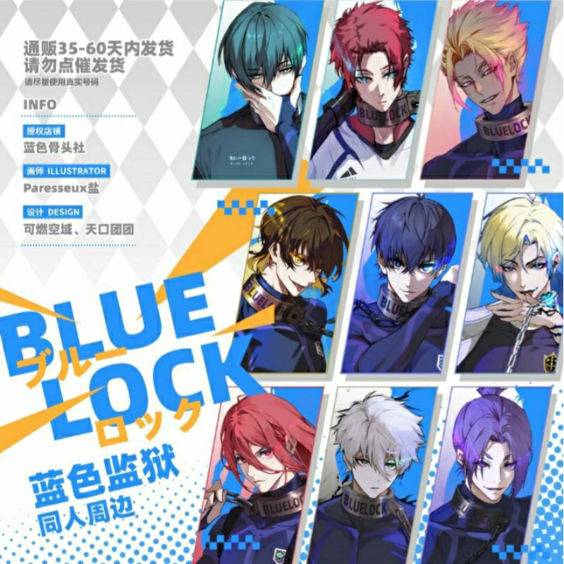 Bưu thiếp Artist Blue Lock