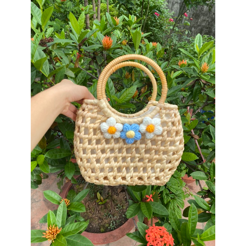 túi lục bình thắt nơ bầu