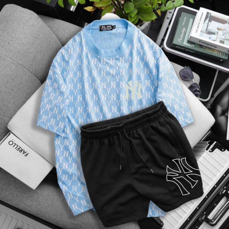 Set bộ quần áo cotton bigsize nam thời trang cỡ đại < 140kg big men