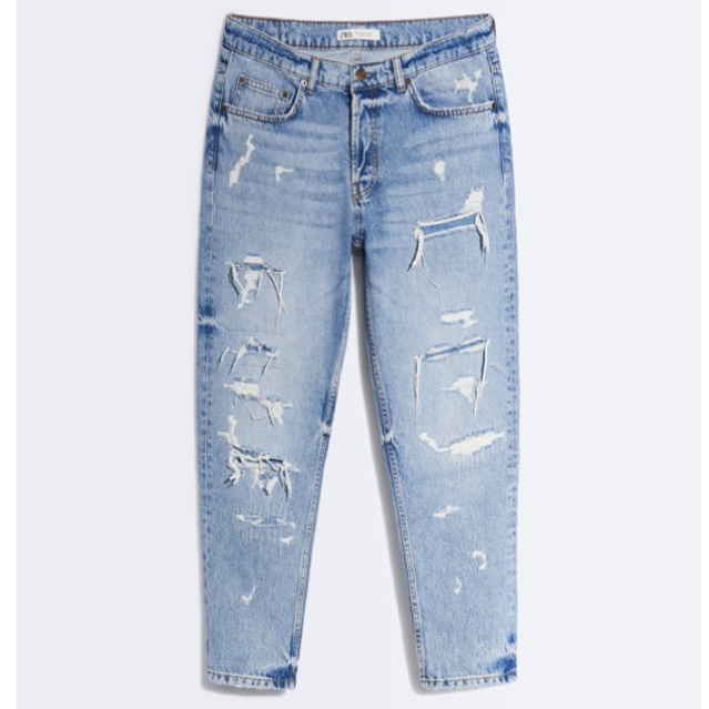 Quần jean nam Zara authentic CROPPED SLIM FIT size 30