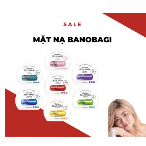 MẶT NẠ DƯỠNG DA BANOBAGI VITA GENIC JELLY MASK