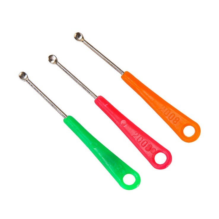 Que lấy ráy tai Inox - Dụng cụ ngoáy tai inox 10cm tiện lợi