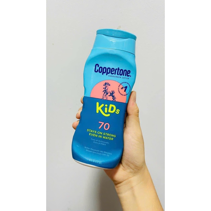 Xịt , Kem Chống Nắng Cho Trẻ Em Bayer Coppertone Sunscreen Spray KIDS SPF 50 - Hàng Mỹ