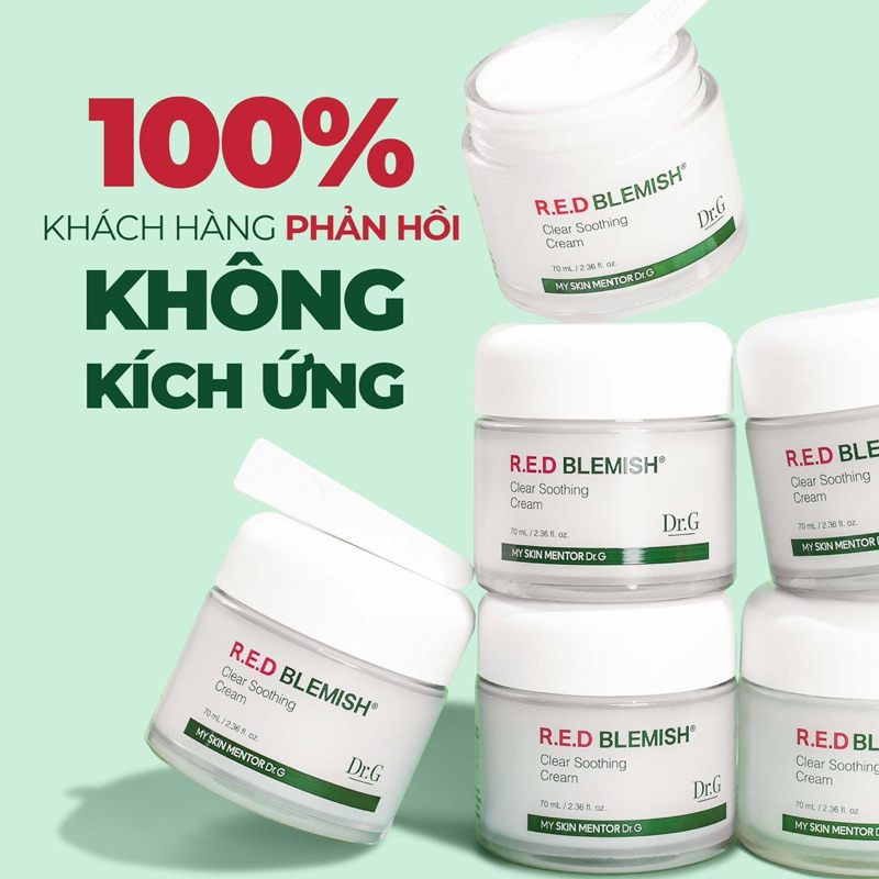 KEM DƯỠNG DRG RED BLEMISH SOOTHING CREAM