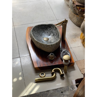 Lavabo đá Vân ☁️ mây ( chỉ lavabo)