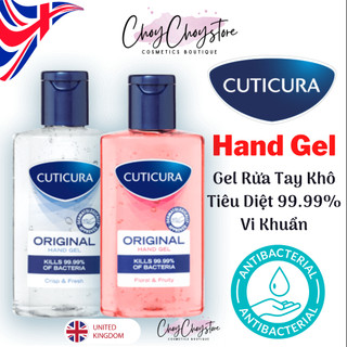 (BILL ANH) Nước rửa tay khô kháng khuẩn CAREX 50 mL & Cuticura 100mL