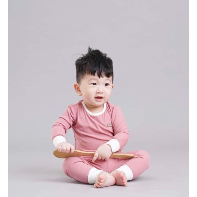 Bộ quần áo trẻ em dài tay,đồ bộ dài tay chất len cho bé trai và bé gái từ 5kg đến 15kg