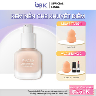 Kem nền che khuyết điểm Images kiềm dầu kháng nước lâu trôi tạo lớp nền đẹp trong suốt Biccosmetic