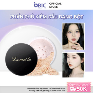 PHẤN PHỦ dạng bột La Mei La siêu mịn kiềm dầu màu tự nhiên 6g BICCOSMETIC