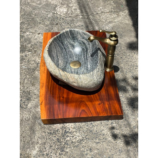 Lavabo đá Vân ☁️ mây ( chỉ lavabo)
