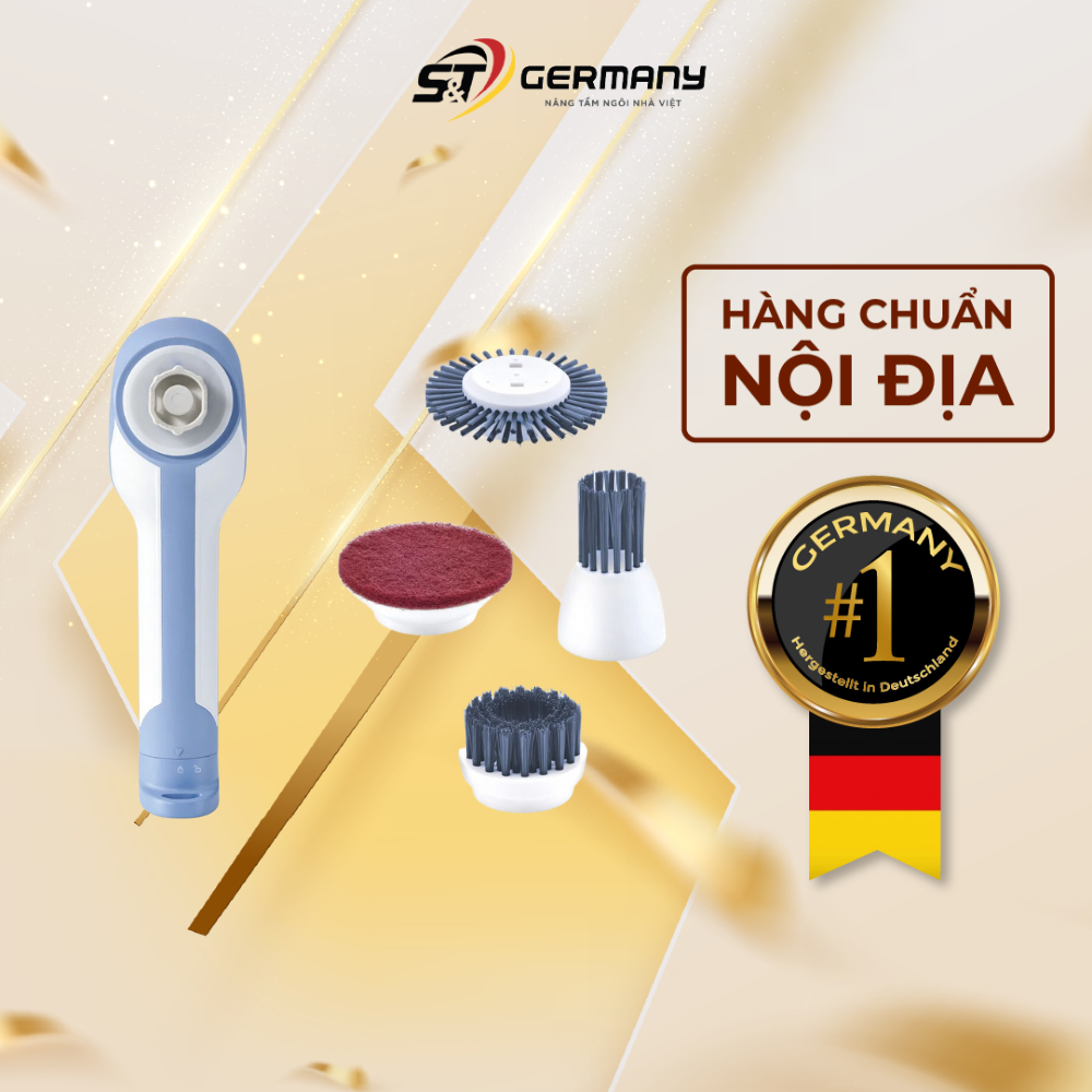 Máy cọ rửa vệ sinh đa năng SILVERCREST Nội Địa Đức, Cây cọ rửa vệ sinh nhà tắm tiện dụng GermanySnT 9990064