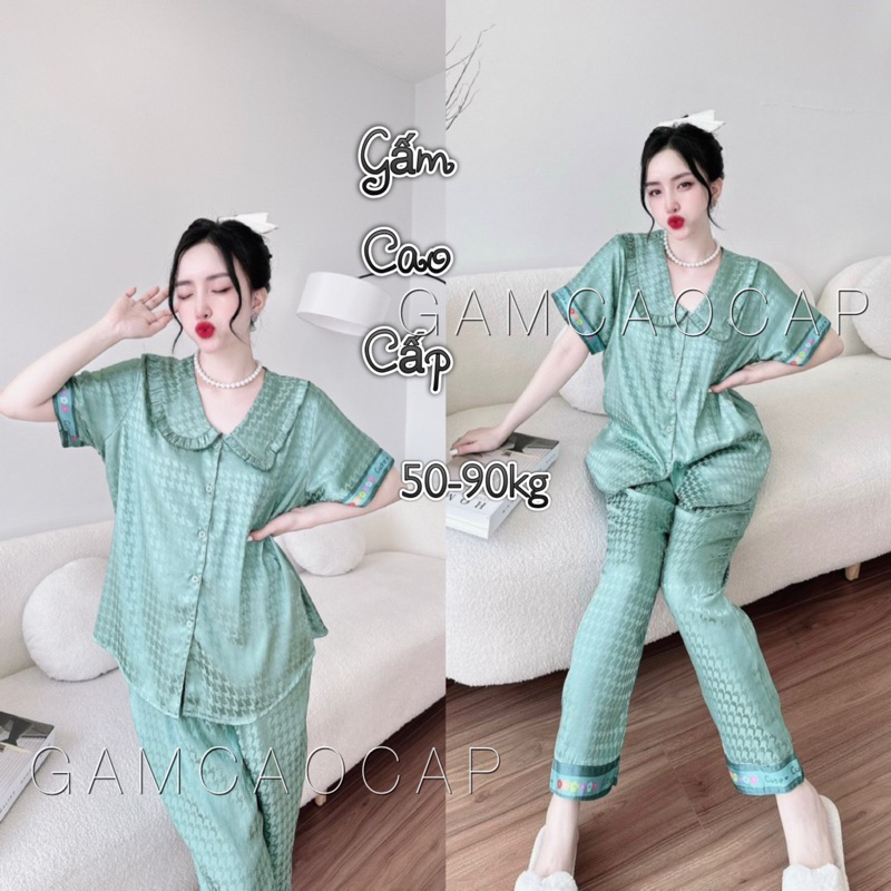 Đồ bộ Cổ sen bigsize phối 50-100kg mềm mịn