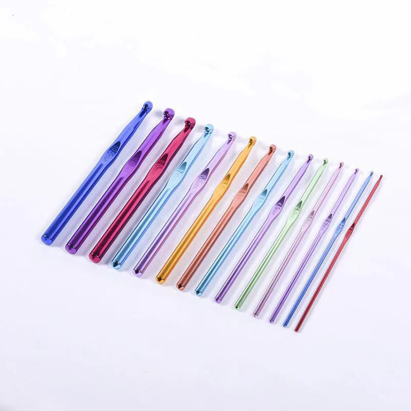 Bộ kim móc len nhiều màu