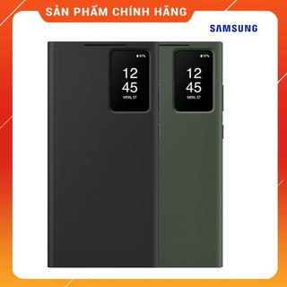 Bao da Smart View Wallet Case Samsung Galaxy S23 Ultra Chính Hãng, Có Ngắn Đựng Thẻ