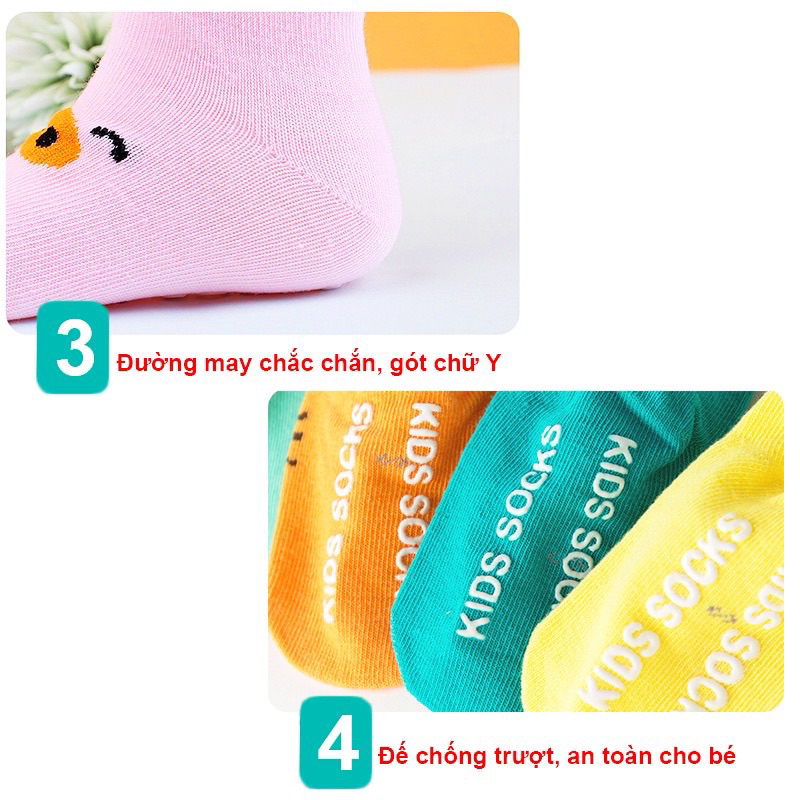 Sét 5 đôi tất Hàn Quốc cho bé