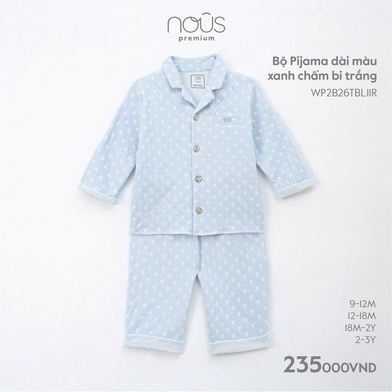 Bộ Pijama cho bé 2-5y