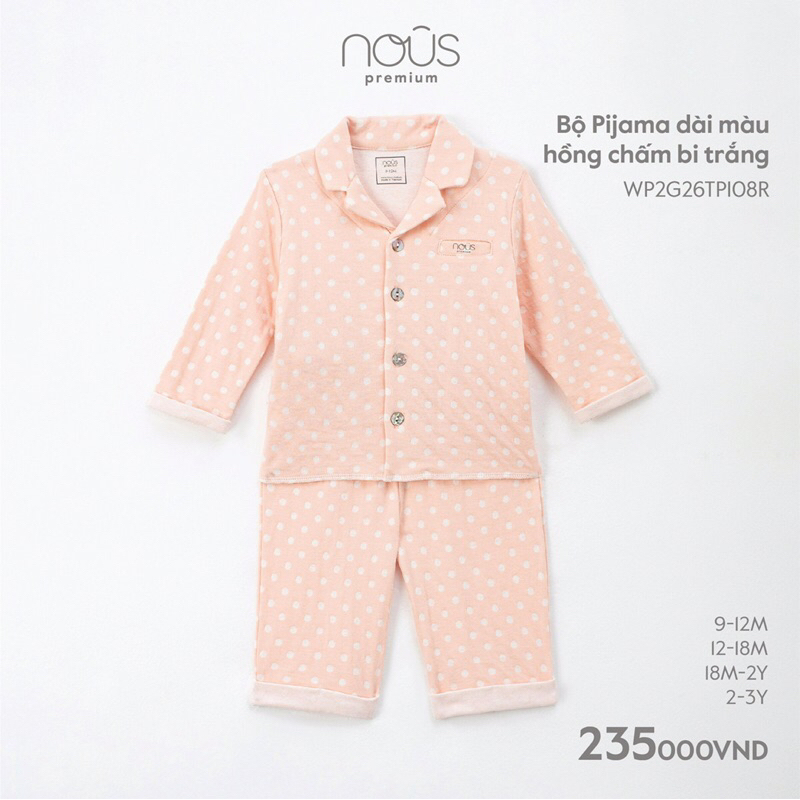 Bộ Pijama cho bé 2-5y