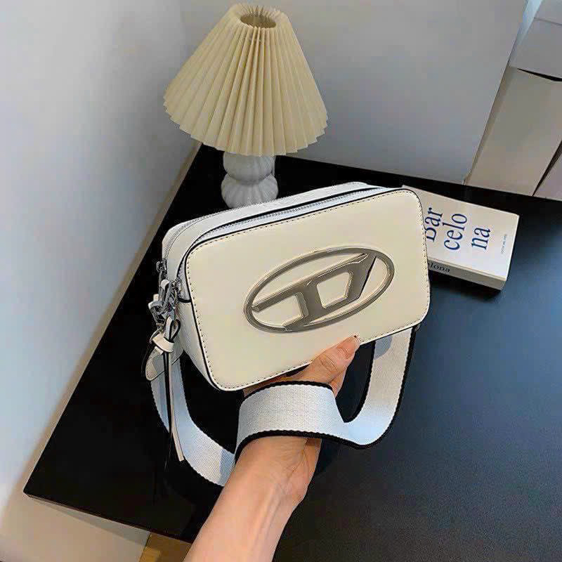 Túi đeo chéo Diese D size 19 dây đeo bản to đẹp mã LG12