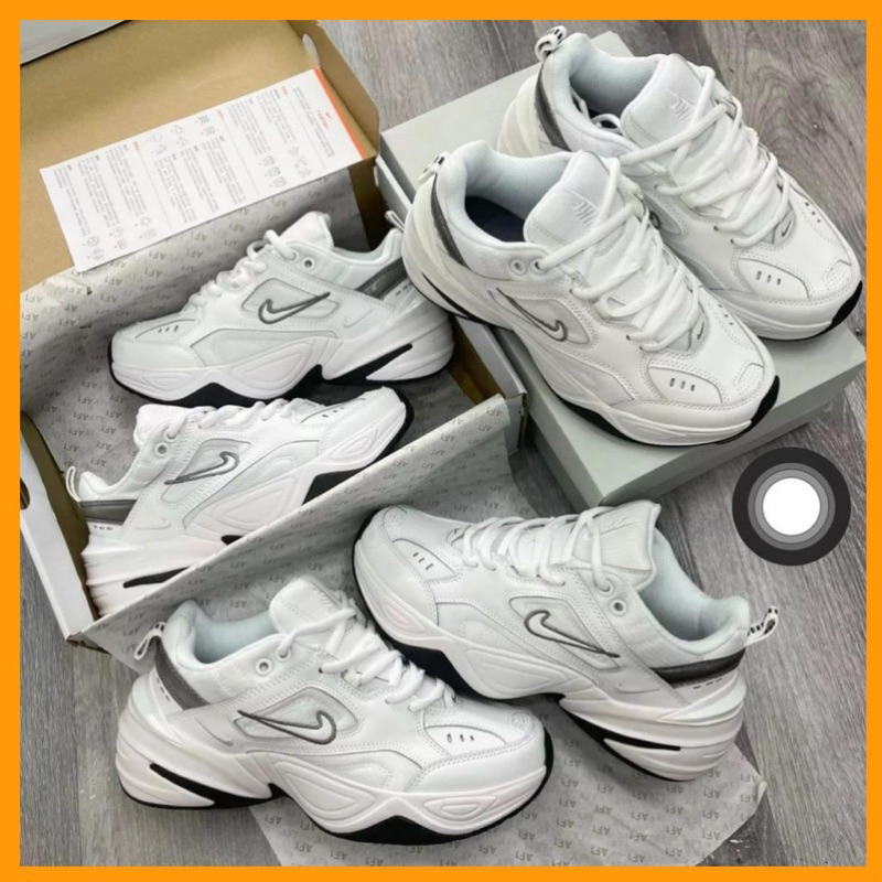 Giày thể thao_Nike M2k Tekno Phantom White Grey cho nam nữ chuẩn hàng nội địa trung oder Fullbox