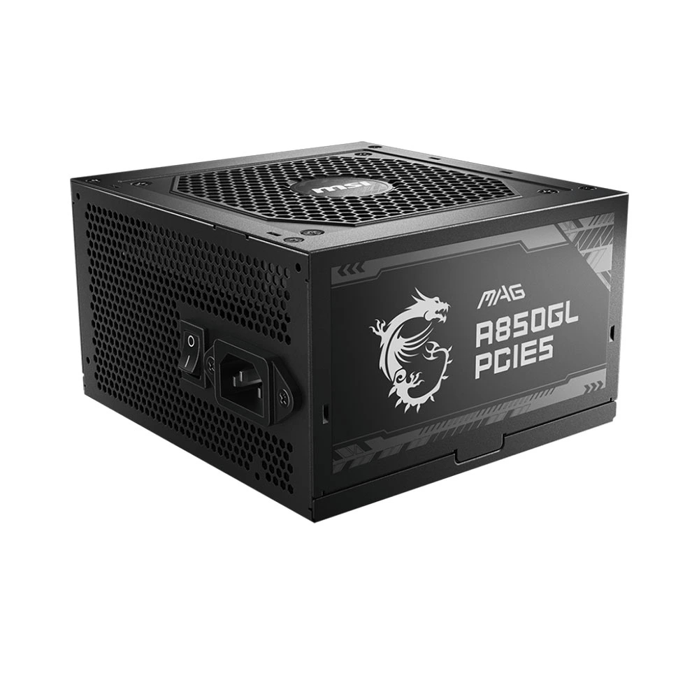 Nguồn máy tính MSI MAG A850GL PCIE5 - 850W ATX 3.0 Version 2023 new  - BH 5 năm