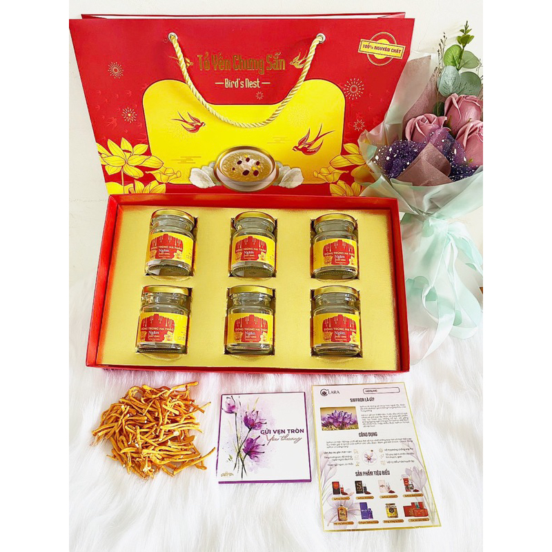 Set quà mât ong đông trung hạ thảo 10 lọ 70ml