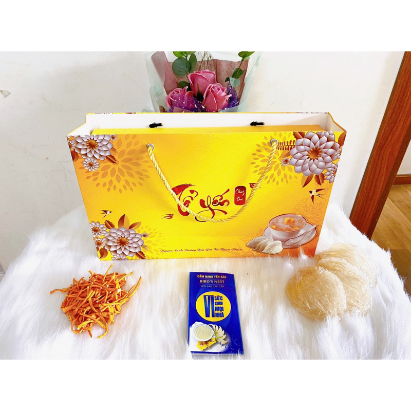 Set quà mât ong đông trung hạ thảo 10 lọ 70ml