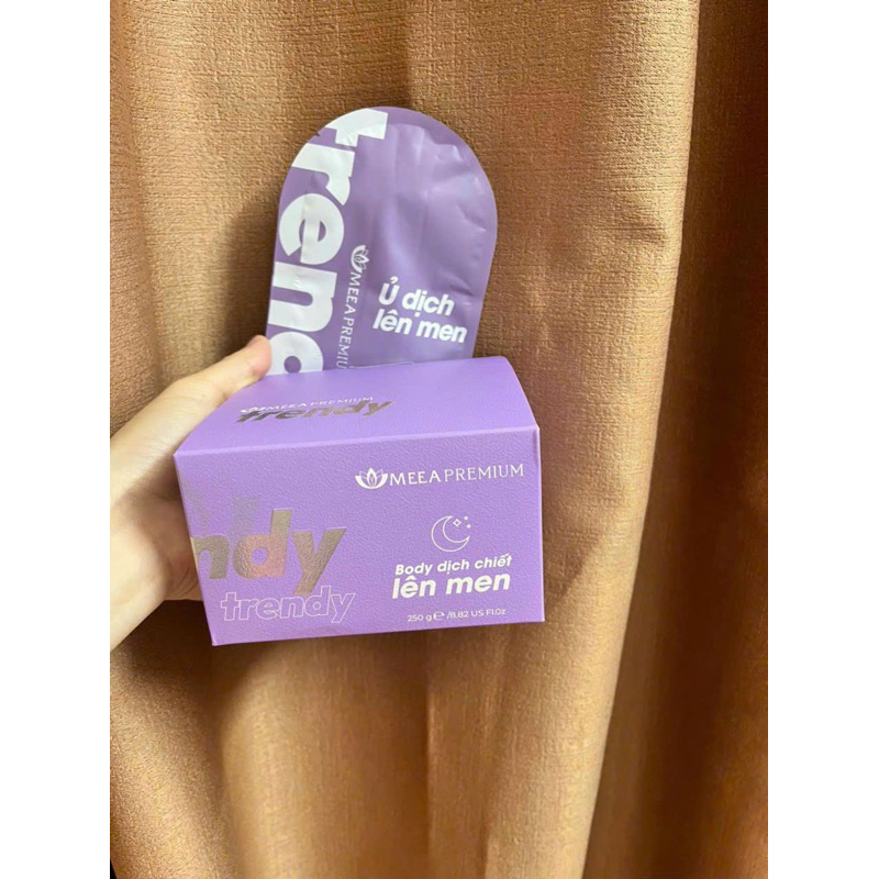 Kem Body Trendy MEEA (TẶNG KÈM Ủ TRẮNG)