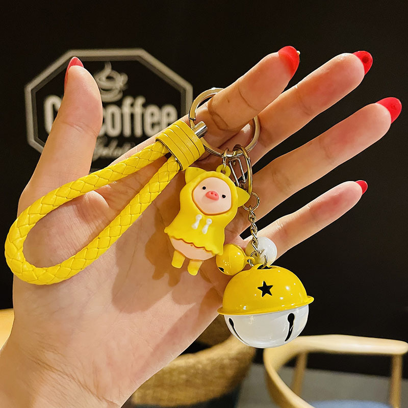 Móc Khóa Siêu Dễ Thương,Tặng Kèm Chuông Lắc