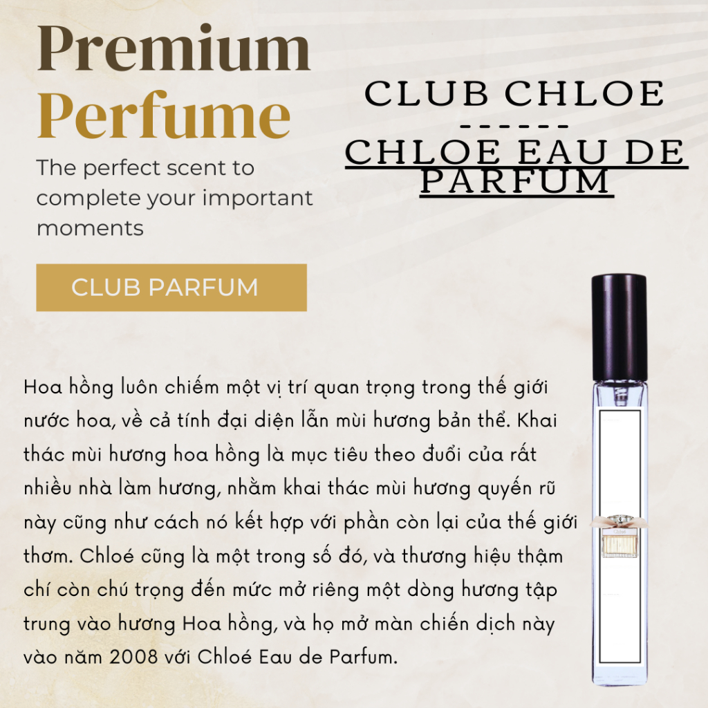 Nước hoa Nữ Chloe Eau de Parfum