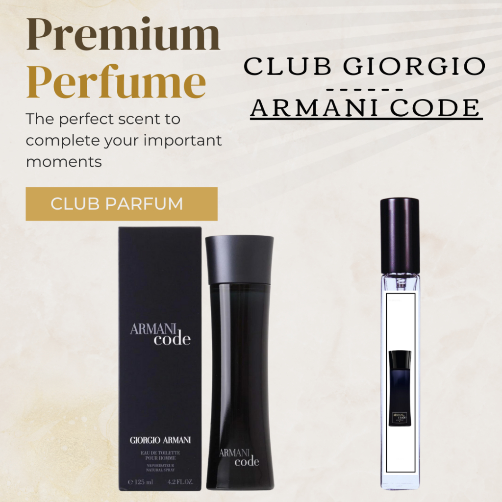 Nước hoa Nam Giorgio Armani ( Code - Gio Đen - Gio Trắng )