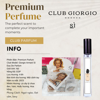 Nước hoa Nữ Giorgio Armani Sì