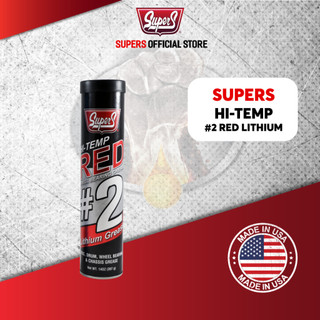 Mỡ bôi trơn vòng bi và động cơ chiu nhiệt SUPERS HI-TEMP RED LITHIUM TUÝP 397GR