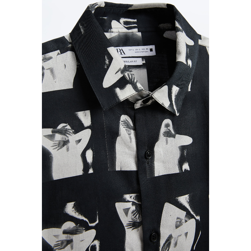 Áo sơ mi nam Zara authentic PHOTO size S