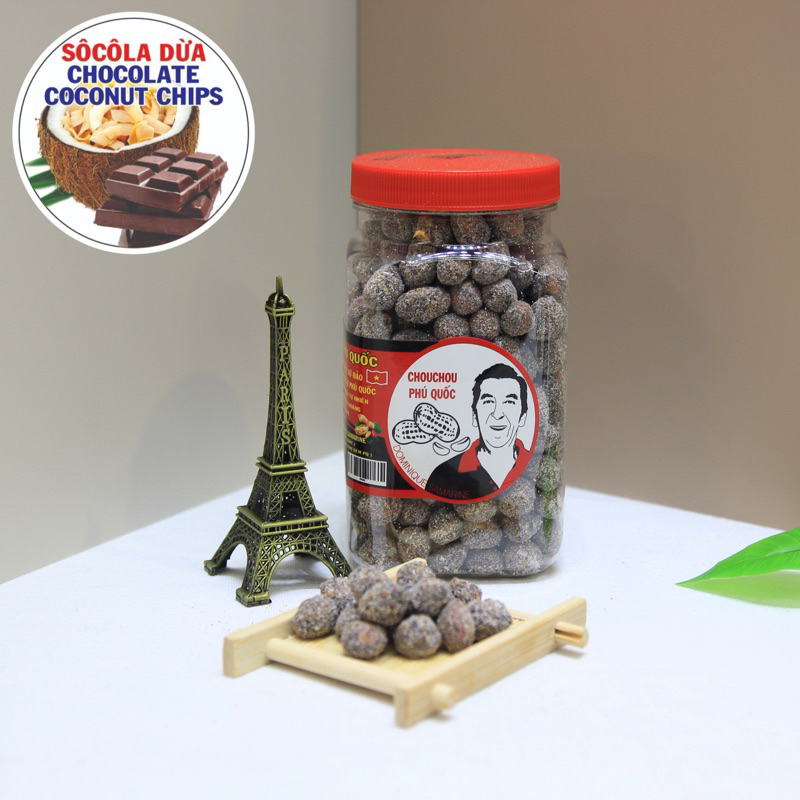 Đậu Phộng CHOUCHOU ÔNG TÂY 30 Vị Phú Quốc - Vị Socola Dừa🍫🥥
