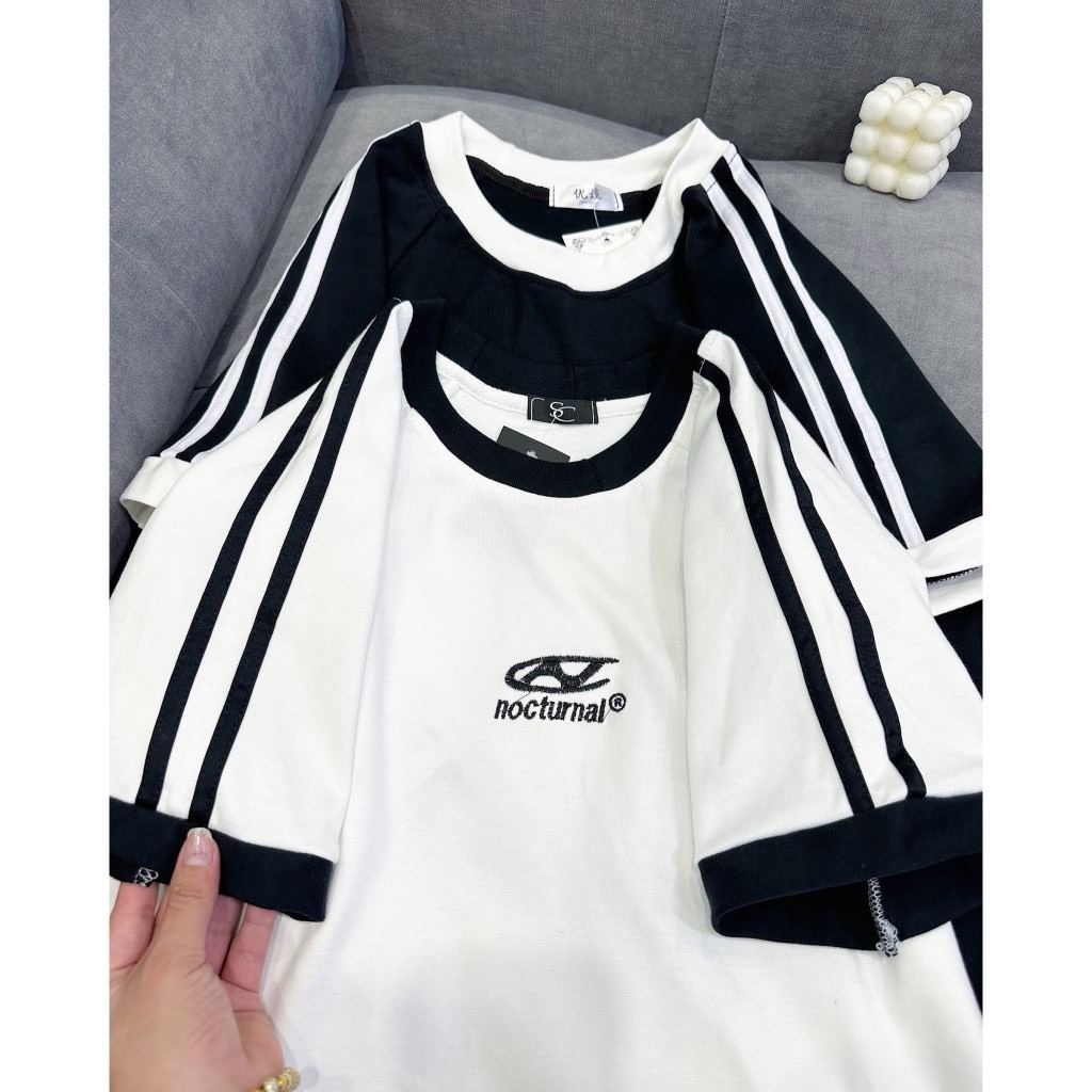 Áo thun baby tea tay ngắn cổ tròn chất đẹp co giãn LACO147