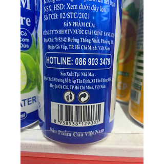 Nước dừa xiêm Bến Tre 330ml
