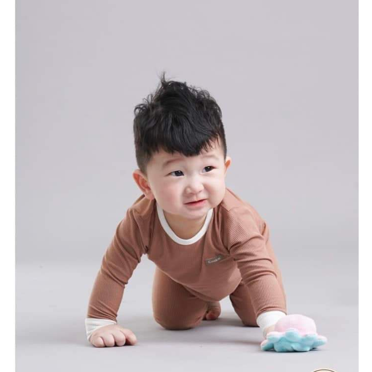 Bộ dài tay bé trai , bộ dài tay bé gái chất Len từ 5kg đến 15kg - JKIDS