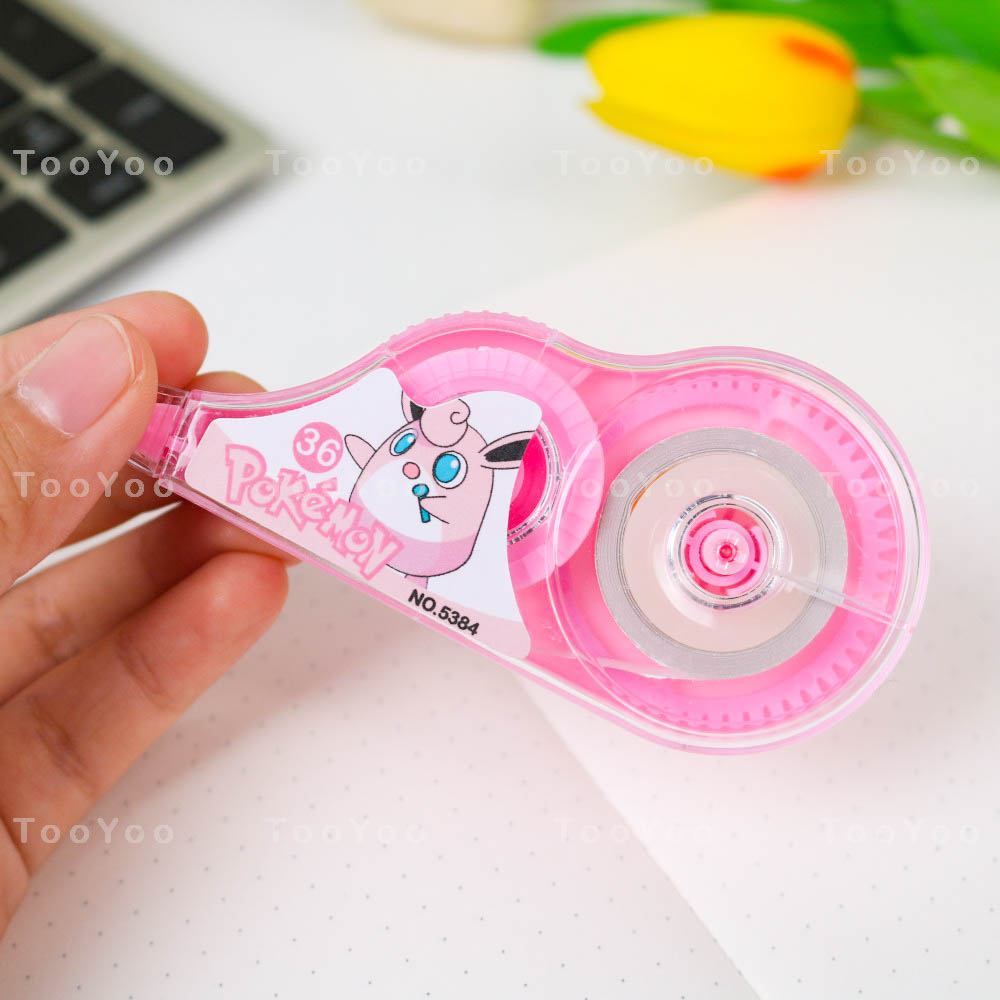Bút xóa kéo, xóa băng Doraemon, Gấu dâu, Pokemon dễ thương cute BK00264