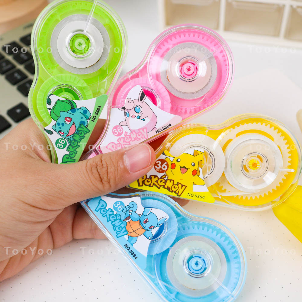 Bút xóa kéo, xóa băng Doraemon, Gấu dâu, Pokemon dễ thương cute BK00264