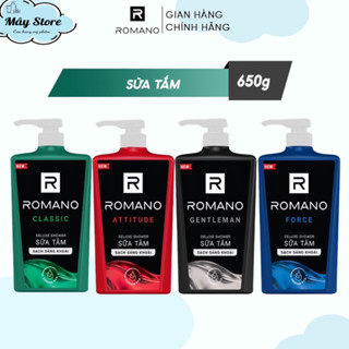 Sữa Tắm Romano hương nước hoa 650g