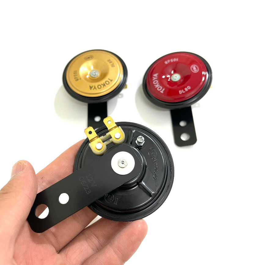 Còi Toko 12v, 48v còi đỏ - vàng xịn , Bảo hành 3 tháng