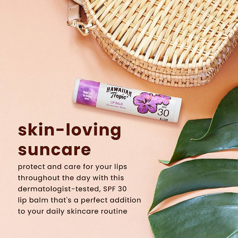Son dưỡng chống nắng Hawaiian Tropic Tropical Lip Balm SPF 30