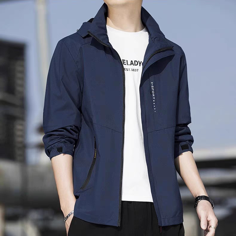 Áo khoác gió trượt nước kết hợp 3 túi dây kéo và nón tháo rời đa năng siêu phẩm 2023 5 màu Bảo Đăng.