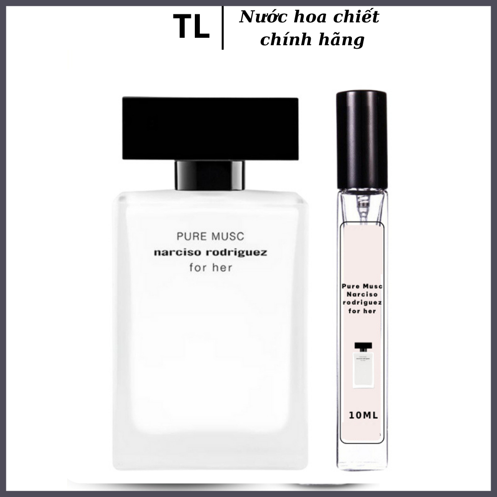 Nước Hoa Nữ 𝗣𝘂𝗿𝗲 𝗠𝘂𝘀𝗰 thơm lâu phong cách quyến rũ thanh lịch nữ tính dung tích 5 10ml