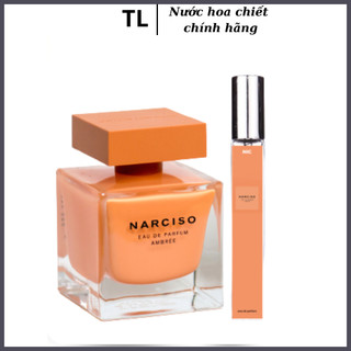 Nước Hoa Nữ 𝐍𝐚𝐫𝐜𝐢𝐬𝐨 𝐀𝐦𝐛𝐫𝐞𝐞 𝐄𝐃𝐏 thơm lâu phong cách sang trọng quyến rũ thu hút dung tích 5 10ml