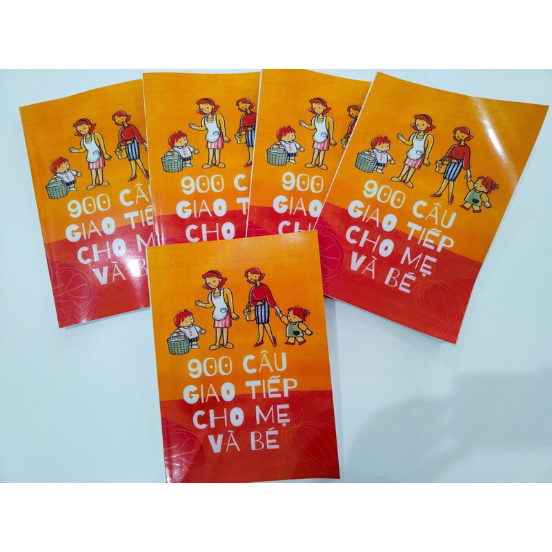 Combo 900 câu và đồng hành song ngữ cùng con tại nhà